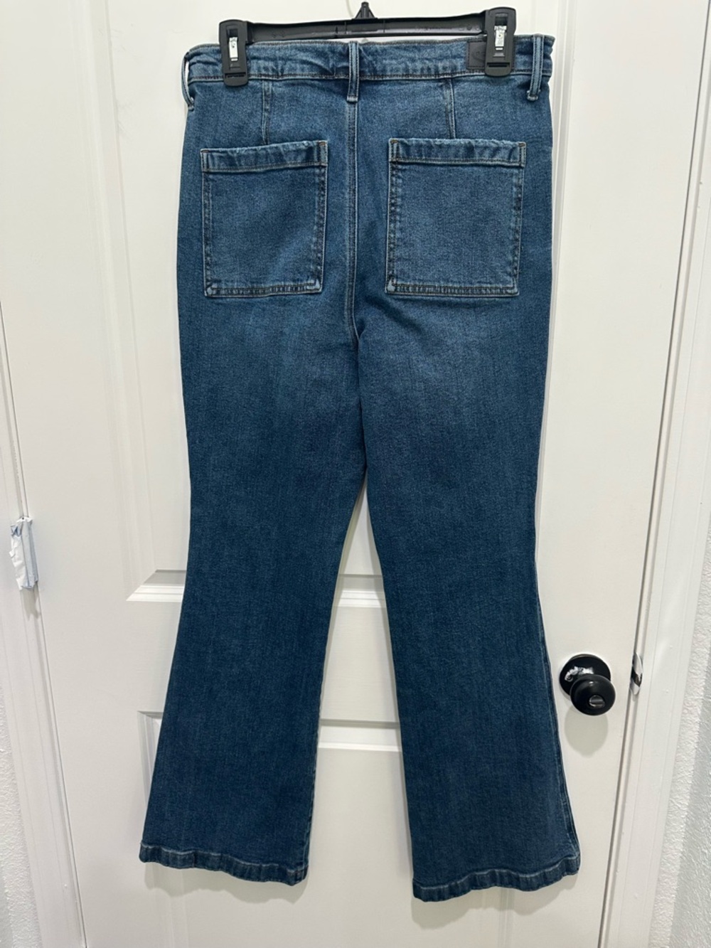 SCOOP Women's High-Rise Wide-Leg Jeans - Dark Blue SZ 10 - Picture 5 of 5